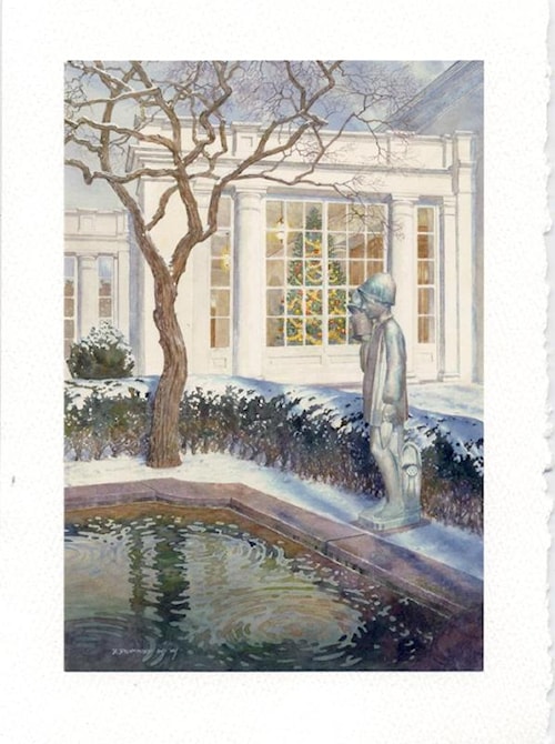 George W Bush Christmas Card 