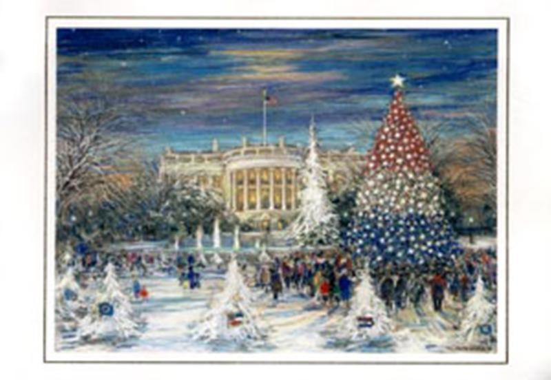 Bush Christmas Card 