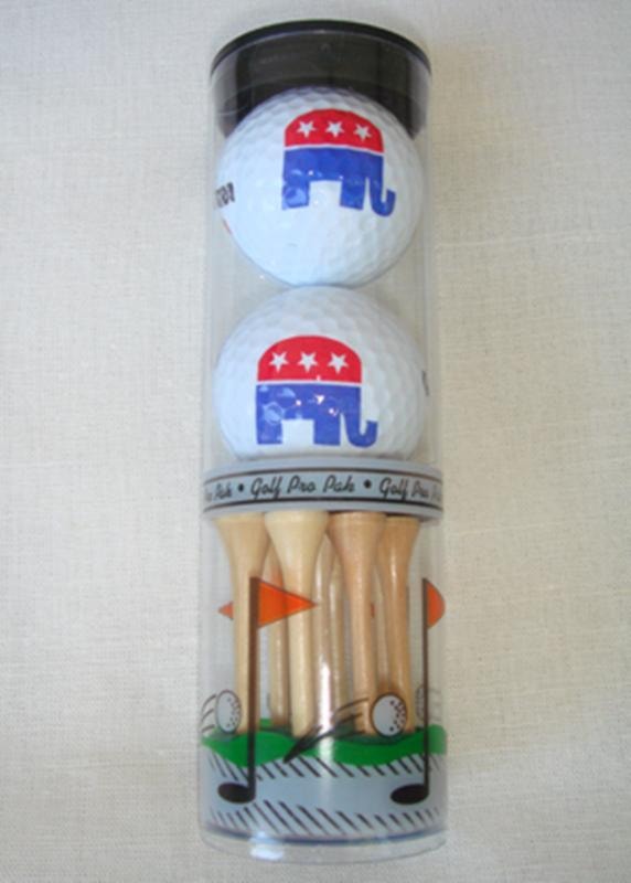Elephant Golf Balls and Tees
