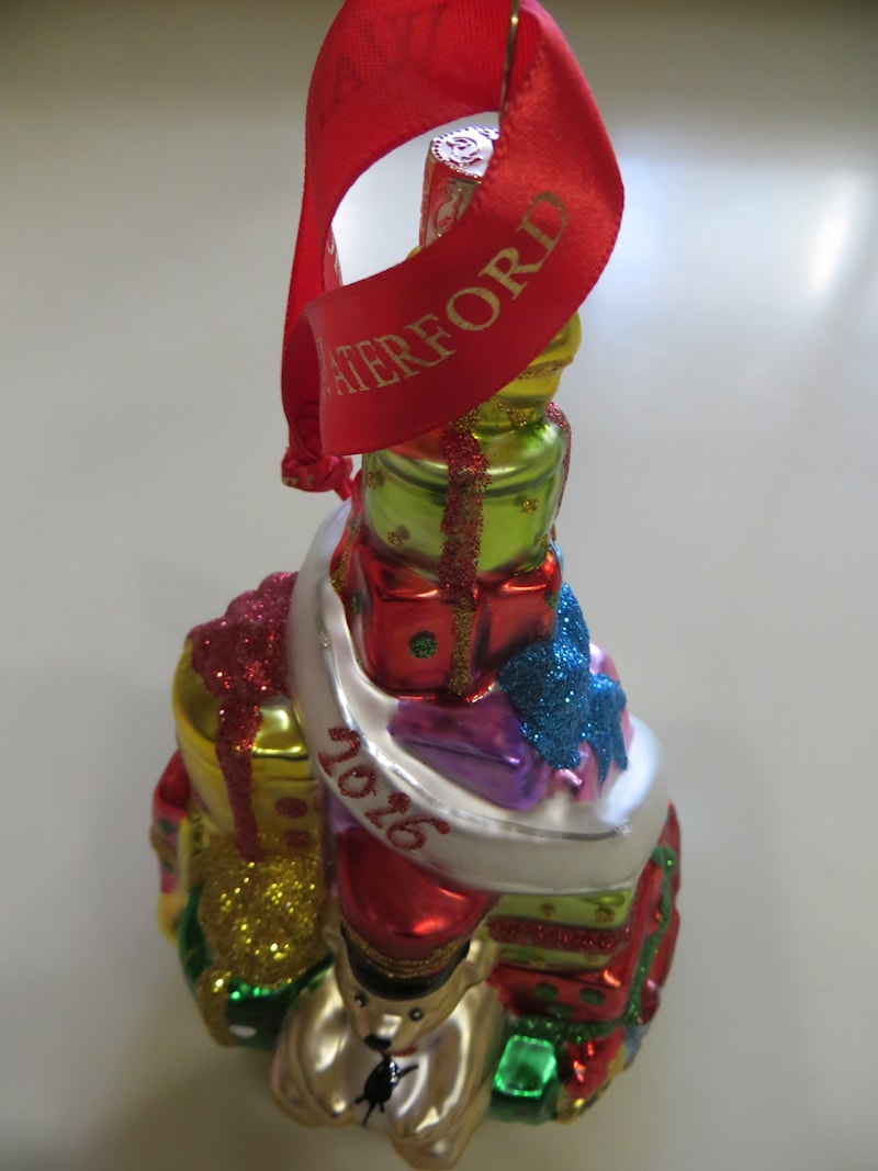 2016 christmas tree ornament dated by waterford 2016 christmas tree ornament dated by waterford