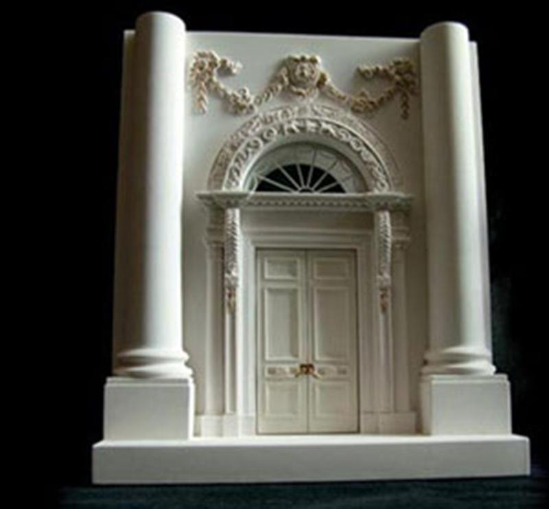 Architectural Model White House Door Bookend