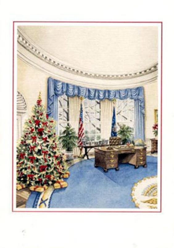 Bush Christmas Card 