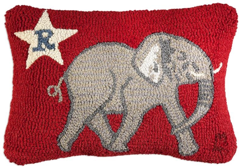 Republican Elephant Pillow