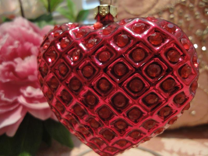 Beaded Heart Ornament