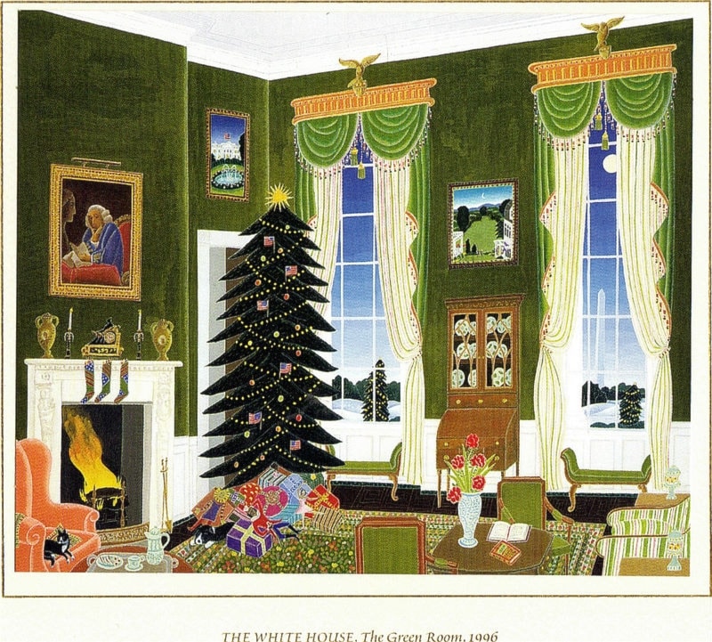 Free Christmas Card W Purchase Of Green Room Ornament And