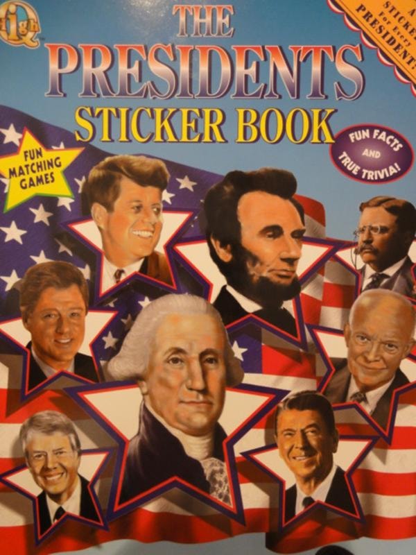 The Presidents Sticker Book